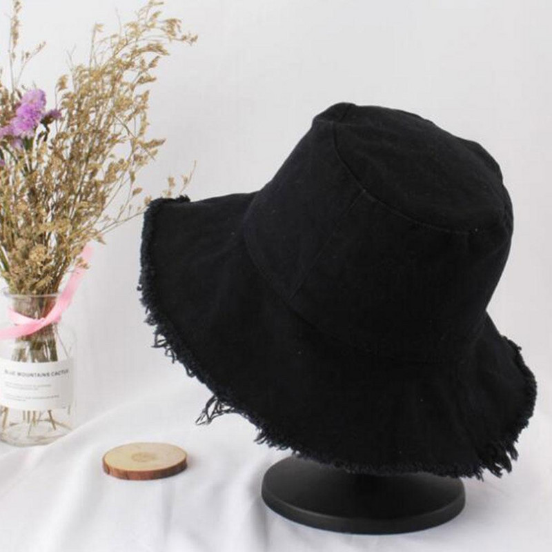 Pălărie cu găleată cu margine înghețată de modă, pălărie de vară pentru femei, pălărie de pescar, în aer liber, plajă, pescuit, pălărie de soare, pălărie hip hop Panama, pentru femei, bărbați