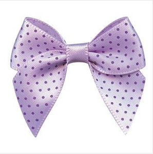 50kom Mašna od satenske vrpce DIY Dodaci za dekoraciju Točkasti otisnuti cvijet od vrpce 45 MM Mašna od satenske vrpce sa zlatnim rubom 5/8"