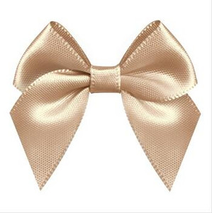 50kom Mašna od satenske vrpce DIY Dodaci za dekoraciju Točkasti otisnuti cvijet od vrpce 45 MM Mašna od satenske vrpce sa zlatnim rubom 5/8"