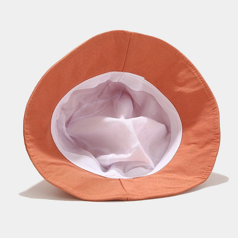 Căciulă de protecție solară Four Seasons All Match Căciulă de găleată din bumbac cu broderie de flori Căciulă de pescar Călărie de călătorie în aer liber pentru bărbați și femei