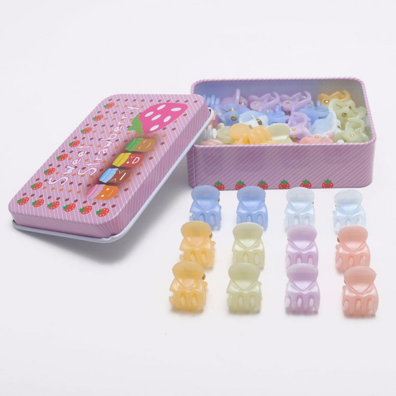 Noua clemă pentru gheare de păr cu 24 buc. Accesorii pentru păr pentru cadou de aniversare drăguț