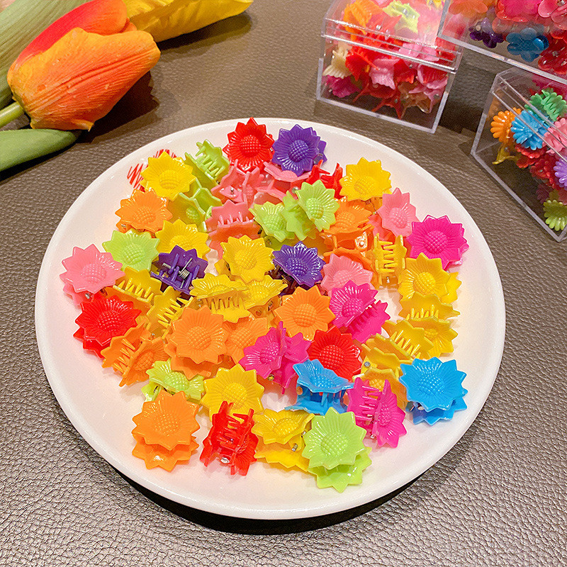 20 vnt. Drugelis mažos plaukų segtukai, letenos, mergaitės, mielos saldainių spalvos, gėlių meškiukas, plaukų segtukas vaikams, plaukų segtukai, plaukų priedai