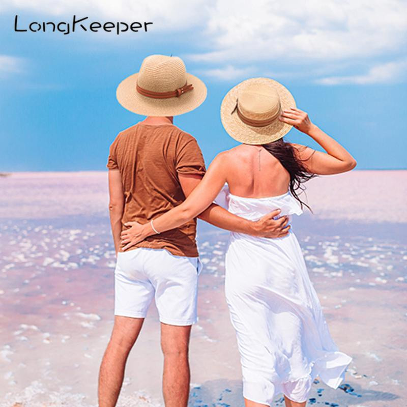 Ljetni šeširi za žene Muškarci Puni slamnati panama šešir širokog oboda Ženski šešir za sunčanje za plažu Ležerni ručni šeširi na otvorenom UV zaštita