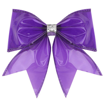 namama 4" fundite plastic cheer fundă de păr cu agrafe agrafe de păr din PVC fundite impermeabile ace de păr pentru fete funde de păr drăguță agrafă de păr