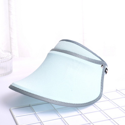 Nauja madinga plataus krašto apsaugos nuo UV spindulių apsauganti moteriška skrybėlė nuo saulės.