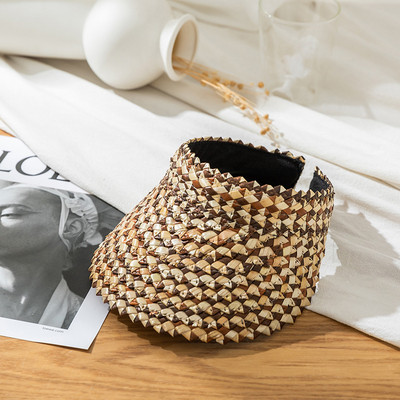 Tavasz nyár női napsapkák divat strand szalmakalap széles karimájú védősapkák kültéri sport horgász sapka Chapeau Femme