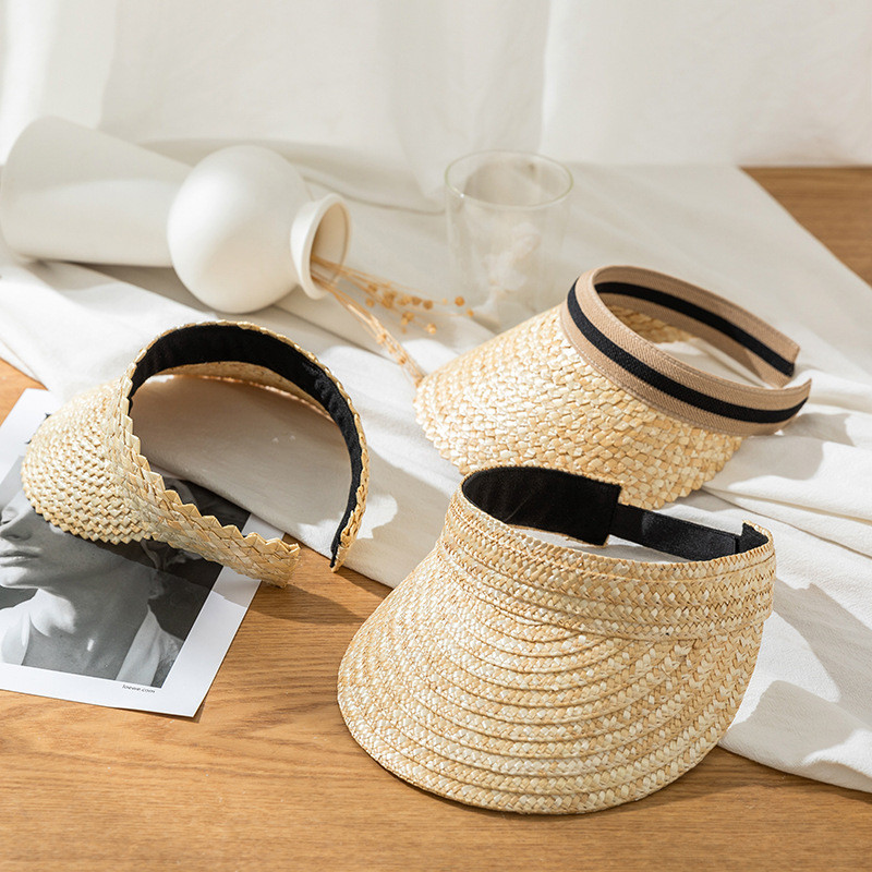 Tavasz nyár női napsapkák divat strand szalmakalap széles karimájú védősapkák kültéri sport horgász sapka Chapeau Femme