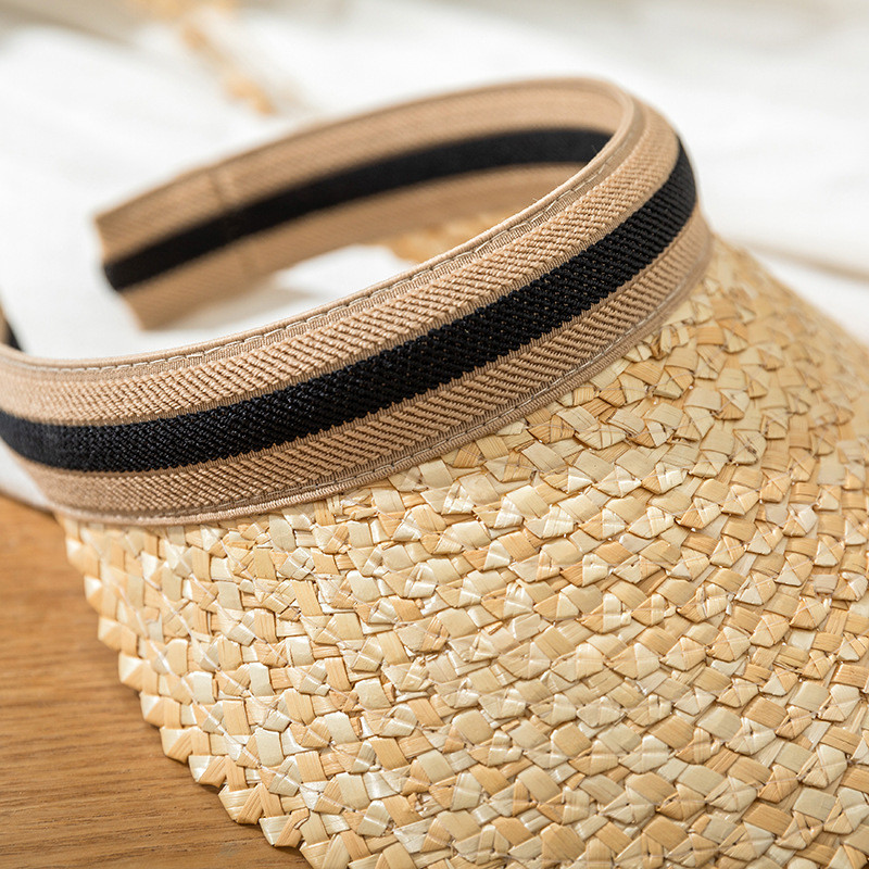 Tavasz nyár női napsapkák divat strand szalmakalap széles karimájú védősapkák kültéri sport horgász sapka Chapeau Femme