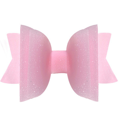 ncmama 3 inch funde cu coadă de pește cu jeleu Funde de păr impermeabile de vară Arce drăguțe de păr pentru fete Mini fundă de culoare solidă pentru copii