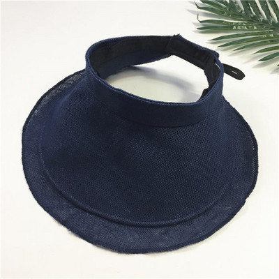 COKK Ljetne kape za žene Sklopivi prazan vrh za zaštitu od sunca Šešir za zaštitu od sunca Ženski šešir za plažu s UV zaštitom Vizir Chapeau Femme Novo