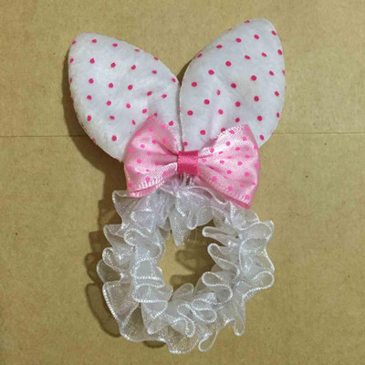 2gab 2016 Newly Arrival imitācija pērļu tills šifons mākslīgie ziedi Elegant Magic white flower Matu kraukšķīgi Aksesuāri