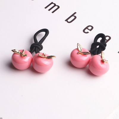 2 KOM. Slatke nove šarene voćne princeze pokrivala za glavu, dječje elastične trake za kosu, dječja užad, dodaci za djevojčice, dječja frizura