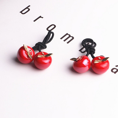 2 KOM. Slatke nove šarene voćne princeze pokrivala za glavu, dječje elastične trake za kosu, dječja užad, dodaci za djevojčice, dječja frizura