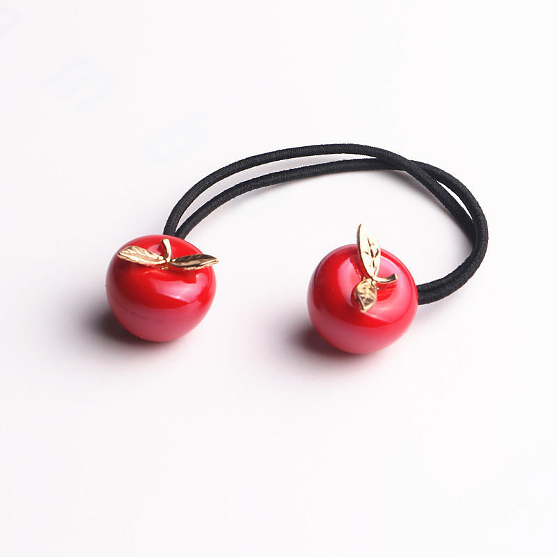 2 KOM. Slatke nove šarene voćne princeze pokrivala za glavu, dječje elastične trake za kosu, dječja užad, dodaci za djevojčice, dječja frizura