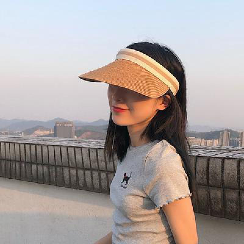 COKK sapkák nőknek nyári üres felső szalmakalap napernyő napvédő strand napvédő sapka női napvédő védőszemüveg szülő gyermek gyerek napvédő