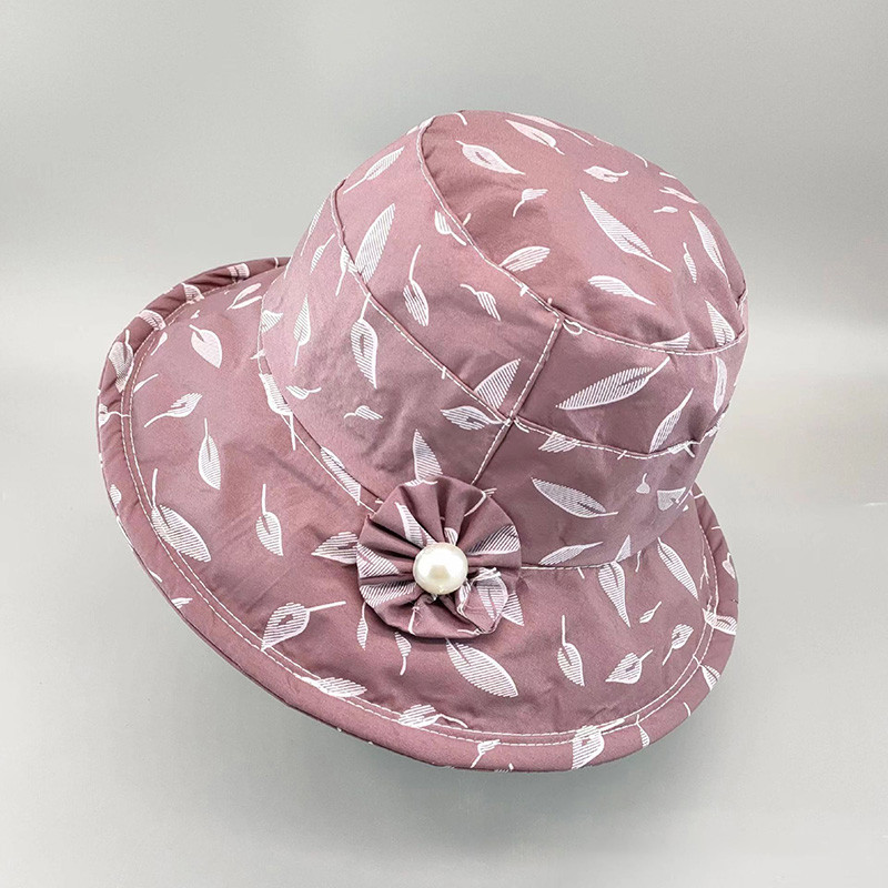 Ženski sklopivi šešir s kantom, ribarska kapa s šiltom na otvorenom, kapa s otisnutim poklopcem za glavu, majka, proljeće, ljeto, prozračna zaštita od sunca