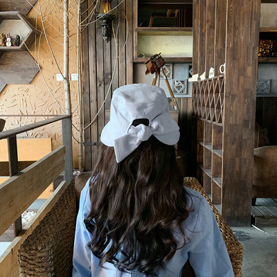 Novi ljetni ženski šešir s kantom, jednobojna kapa s mašnom na otvorenom, ženski šešir za sunčanje, ženski šešir za plažu, panama, ribarski šešir, putni šešir Femme Gorros