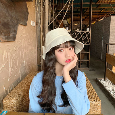 Novi ljetni ženski šešir s kantom, jednobojna kapa s mašnom na otvorenom, ženski šešir za sunčanje, ženski šešir za plažu, panama, ribarski šešir, putni šešir Femme Gorros