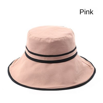 Pamučni šeširi za žene Modni ribarski šešir Proljeće Ljeto Šeširi za sunčanje Djevojački panama šešir Ležerni maminski šešir Prozračan