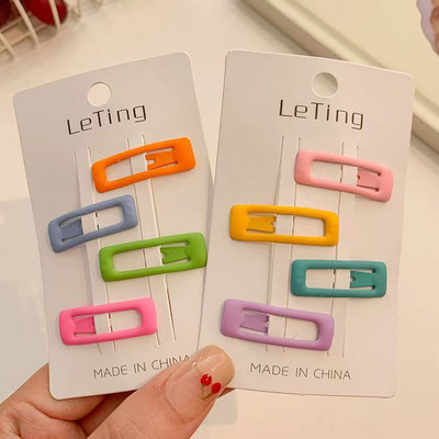 8/10db/készlet Aranyos színes csillag vízcsepp alakú hajcsat lányoknak gyerekeknek szép hajdísz hajtűk gyerekeknek hajkiegészítők