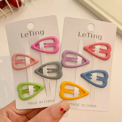 8/10db/készlet Aranyos színes csillag vízcsepp alakú hajcsat lányoknak gyerekeknek szép hajdísz hajtűk gyerekeknek hajkiegészítők