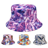 Pălărie de găleată drăguță, vopsită cu căpșuni, pălărie de pescar, bărbați și femei, îmbrăcăminte dublu față, modă, timp liber, protecție solară în aer liber