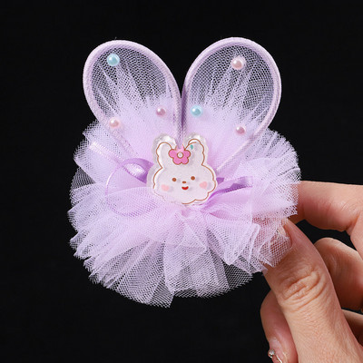 Nove kopče za kosu sa slatkim zečjim ušima od organze za djecu, djevojčice, slatke princeze, ukosnice, kruna sa vještačkim dijamantima, modni dodaci za kosu, darovi