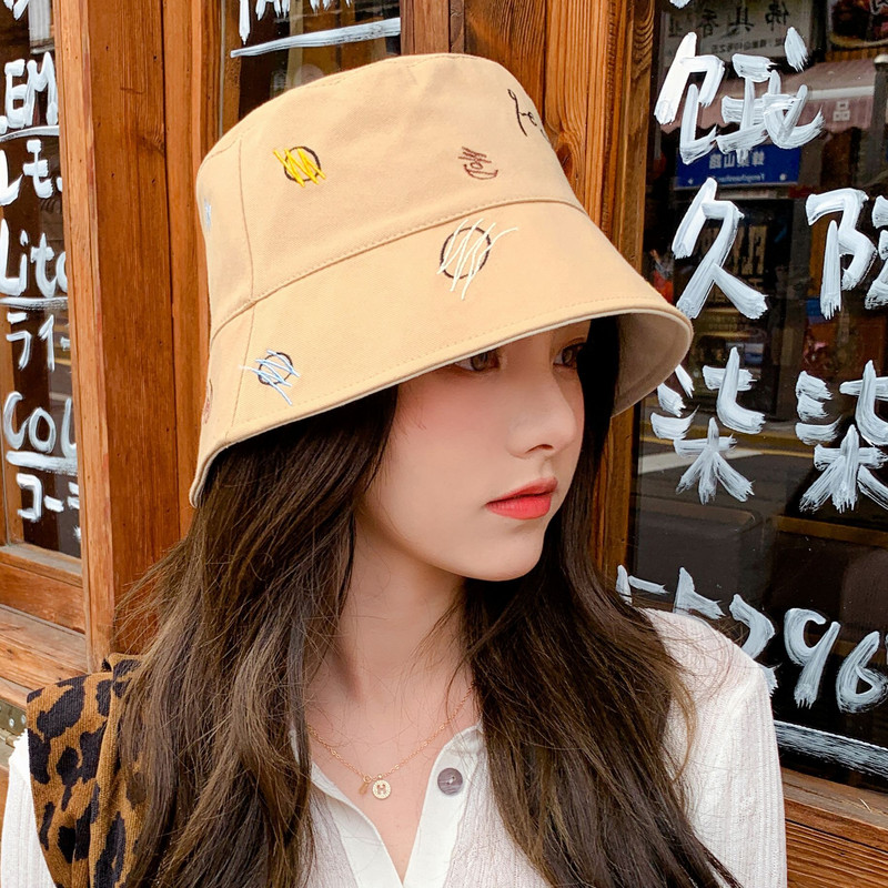Dvostrani ženski Harajuku šešir s kantom Grafiti Ženski ribarski šešir Ljetni otvoreni Panama Hip Hop kapa Four Seasons Ženska kapa Poklon