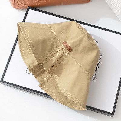 2022. Novi ribarski šešir Ženska korejska moda Proljeće i ljeto Svestrani Šešir sa suncobranom velikog oboda Maska Šešir za zaštitu od sunca Tanak