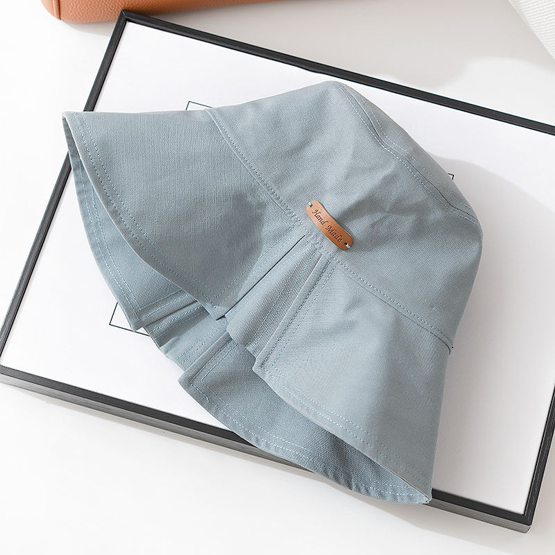 2022. Novi ribarski šešir Ženska korejska moda Proljeće i ljeto Svestrani Šešir sa suncobranom velikog oboda Maska Šešir za zaštitu od sunca Tanak