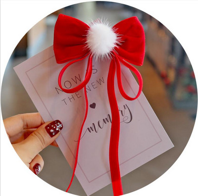 Uued Kids Barrettes Juuksenõelad Punane samet tüdrukute juuksekarvad lastetähed juukseklambrid tüdrukutele naiste juustele Aksessuaarid J127