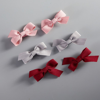 6db/szett Új női színes masni Hajtűk Lányok Szép hajcsatok Hajkötők Kötelek Fejfedők Korea Hajkiegészítők HajfogakJ128