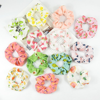 10 kom./pak. Rezilice s voćnim uzorkom za djevojčice Gumice za kosu Držač za rep Gumice za kosu Dodaci