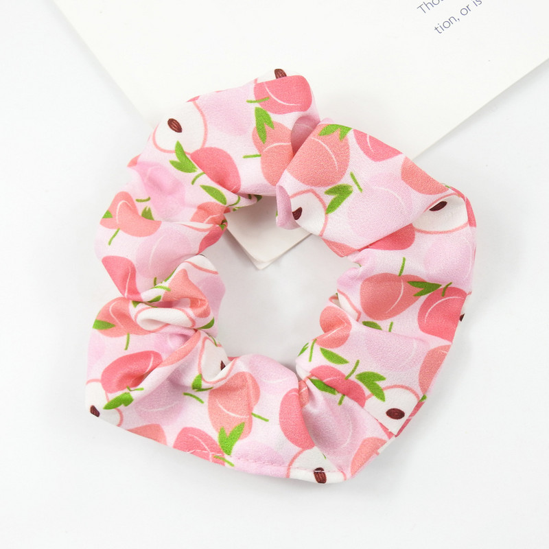 10 kom./pak. Rezilice s voćnim uzorkom za djevojčice Gumice za kosu Držač za rep Gumice za kosu Dodaci