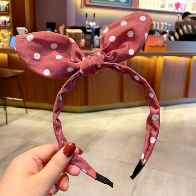 2023 Coreeană drăguț urechi de iepure pentru copii bentiță pentru cap pentru fete pentru copii, pentru cap de păr, cu cerc, accesorii pentru banda, pentru călci, ornamente