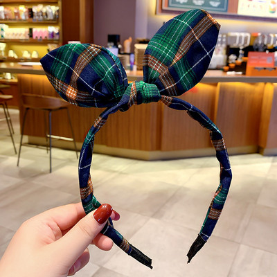 2023 Coreeană drăguț urechi de iepure pentru copii bentiță pentru cap pentru fete pentru copii, pentru cap de păr, cu cerc, accesorii pentru banda, pentru călci, ornamente