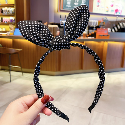 2023 Coreeană drăguț urechi de iepure pentru copii bentiță pentru cap pentru fete pentru copii, pentru cap de păr, cu cerc, accesorii pentru banda, pentru călci, ornamente