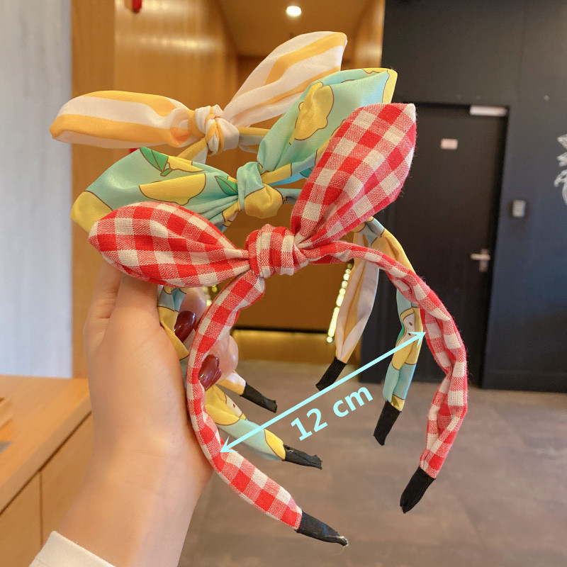 2023 Coreeană drăguț urechi de iepure pentru copii bentiță pentru cap pentru fete pentru copii, pentru cap de păr, cu cerc, accesorii pentru banda, pentru călci, ornamente