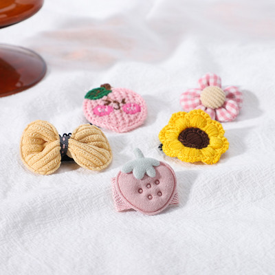 5 kusov Sada sponiek do vlasov Roztomilé vlasové doplnky Dievčenská čiapka Mašľa Kvetinová zvieracia sponka do vlasov Čelenka Cartoon Elastická čelenka Darček