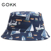COKK kausa cepure sievietēm vīriešiem Unisex vasaras sauļošanās cepure grafiti hip hop iela āra saulessargs brīvais laiks zvejnieka cepure sieviete vīrietis Gorro