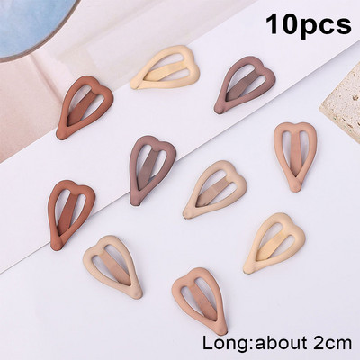 10 bucăți agrafe de păr înghețate pentru fete agrafe de păr în formă de urs, stea simplă, pentru copii, agrafe de păr, agrafe, ac de păr Click Clack