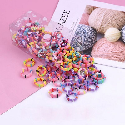 Accesorii pentru par Bandeaua pentru par pentru fetita copii Elastice pentru par Bobbles Endless 100 Mini