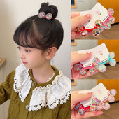 Akrilne šljokice Živi pijesak Okrugle kuglice Perle Elastične trake za kosu za djevojčice Konjski rep Gumene vezice Dječji dodaci za kosu Pokrivala