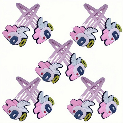 10 DB Rajzfilm nyúl szivárvány hercegnő fejfedő gyerekek nejlon rugalmas hajpántok gyermek nyakkendő lányok kiegészítők baba fejdísz