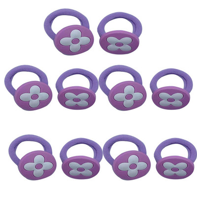 10 DB Rajzfilm nyúl szivárvány hercegnő fejfedő gyerekek nejlon rugalmas hajpántok gyermek nyakkendő lányok kiegészítők baba fejdísz