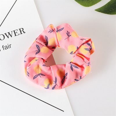 10db/tétel Női hajkiegészítők Nyári Stílus Elasztikus Hajpántok Lovely Gyümölcs Eper Avokádó Görögdinnye kötél Lányos Fejdísz