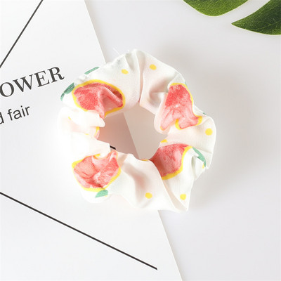 10db/tétel Női hajkiegészítők Nyári Stílus Elasztikus Hajpántok Lovely Gyümölcs Eper Avokádó Görögdinnye kötél Lányos Fejdísz