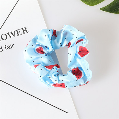 10db/tétel Női hajkiegészítők Nyári Stílus Elasztikus Hajpántok Lovely Gyümölcs Eper Avokádó Görögdinnye kötél Lányos Fejdísz