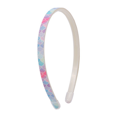 3 buc 1 cm lățime bricolaj bentiță multicoloră curcubeu cu sclipici pentru femei bentiță pentru femei bentiță pentru păr pentru fete accesorii pentru păr din rășină