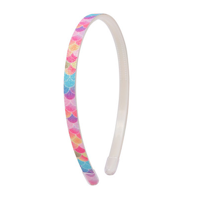 3 buc 1 cm lățime bricolaj bentiță multicoloră curcubeu cu sclipici pentru femei bentiță pentru femei bentiță pentru păr pentru fete accesorii pentru păr din rășină